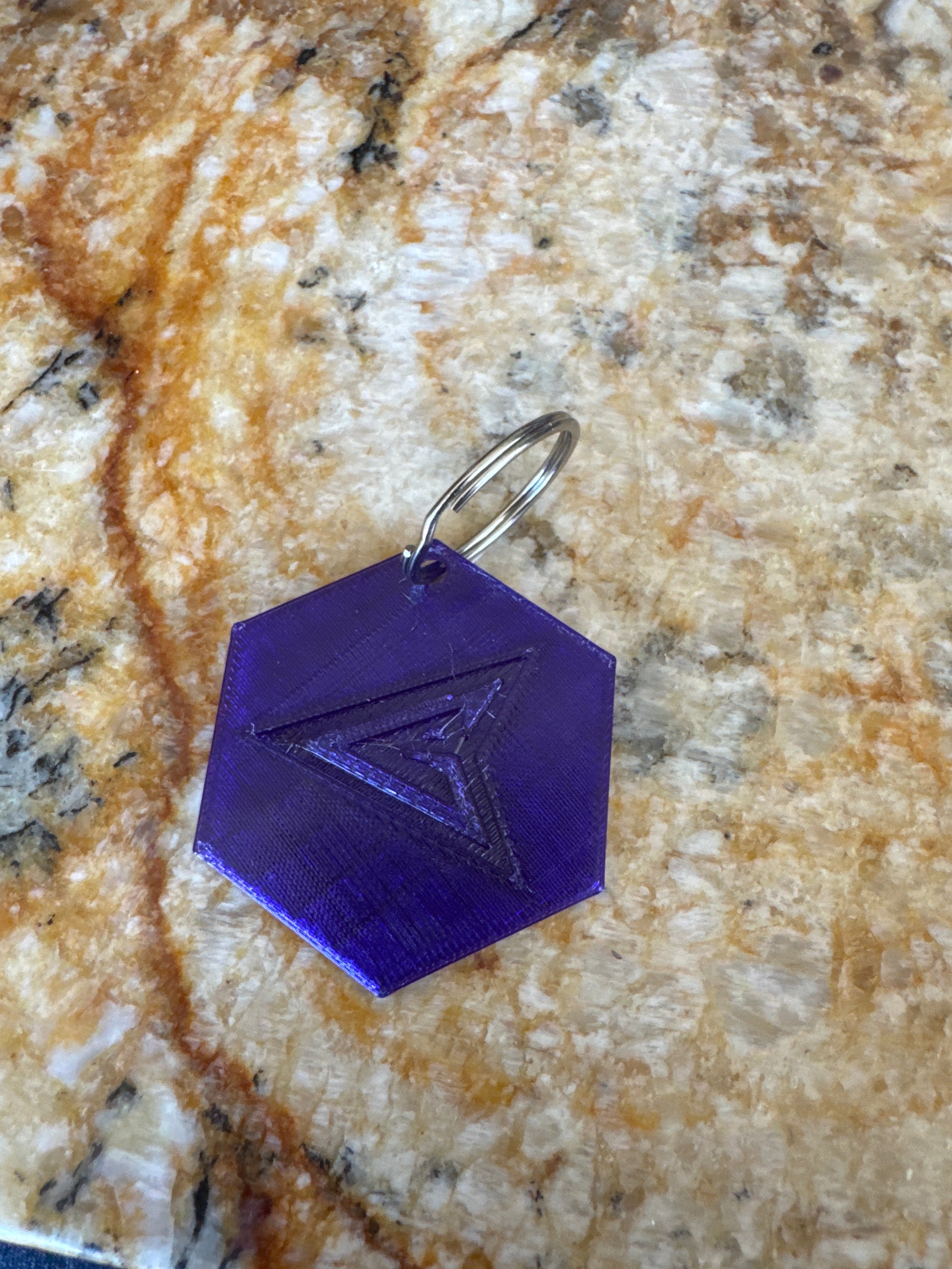 Green arrow keychain