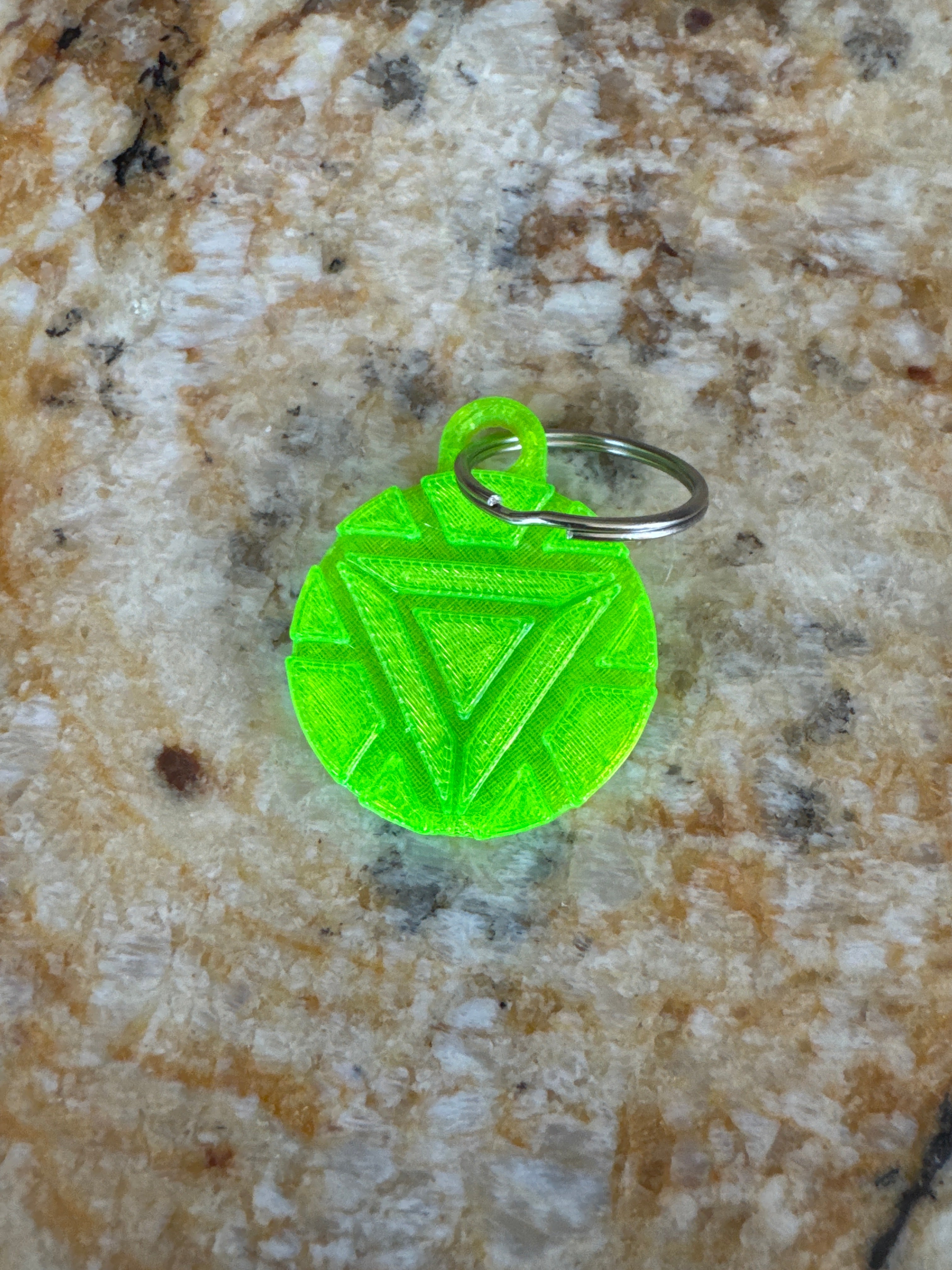 Arc Reactor keychain